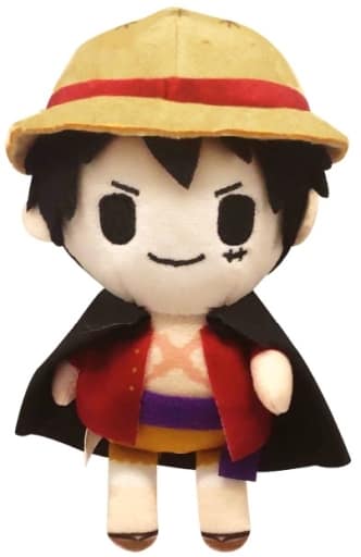 Monkey D. Luffy One Piece Petitfuwa Stuffed Toy Vol.5 Mascot [USED]