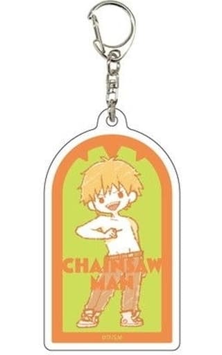 Chainsaw Man Denji Acrylic Keychain 3 Graph Art Illustration Keychains [USED]