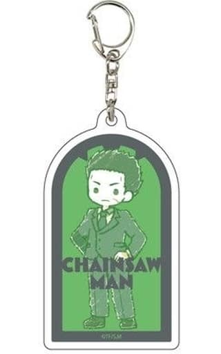 Chainsaw Man Hirokazu Arai Acrylic Keychain 4 Graph Art Illustration Keychains [USED]