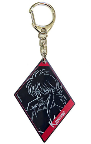 Kurama Yu Yu Hakusho Webkuji Part 10 Dive to Black Smoke Key Chain Prize E Key Chain [USED]