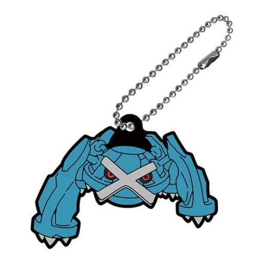 Metagross Pokemon Pokemon Rubber Mascot 23 Key Chain [USED]