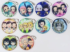 Acrylic Charms, etc. Demon Slayer: Kimetsu no Yaiba Ichiban Kuji Fumetsu No Kizuna Kyun Chara Illustrations Acrylic Charms Prize E All 10 Types Set Charm [USED]