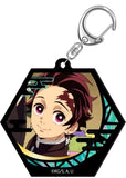 Tanjiro Kamado Demon Slayer: Kimetsu no Yaiba Raden Style Series Acrylic Key Chain Key Chain [USED]