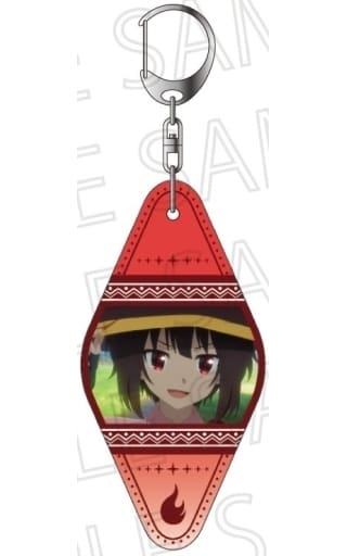 Megumin Konosuba: An Explosion on This Wonderful World! Motel Key Chain Key Chain [USED]