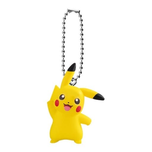 Pikachu Pokemon Swing Collection 07 Key Chain [USED]