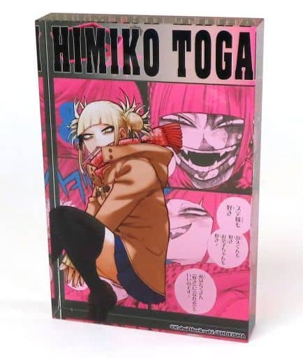 My Hero Academia Toga Himiko Toga Himiko Acrylic Block VILLAINS 2022 Acrylic Stands [USED]