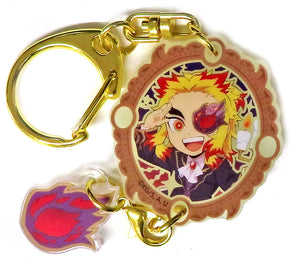 Kyojuro Rengoku Demon Slayer: Kimetsu no Yaiba Random Luminous Yurayura Charm A Ufotable Cafe Halloween 2023 Masquerade Limited Charm [USED]