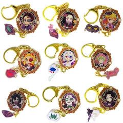 Mitsuri Kanroji, etc. Demon Slayer: Kimetsu no Yaiba Random Luminous Yurayura Charm A Ufotable Cafe Halloween 2023 Masquerade Limited All 9 Types Set Charm [USED]
