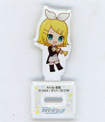 Rin Kagamine Virtual Singer & Vivid BAD SQUAD Hatsune Miku: Colorful Stage! Trading Mini Acrylic Stand A Virtual Singer & Vivid BAD SQUAD SEKAI Symphony 2023 Limited Acrylic Stands [USED]
