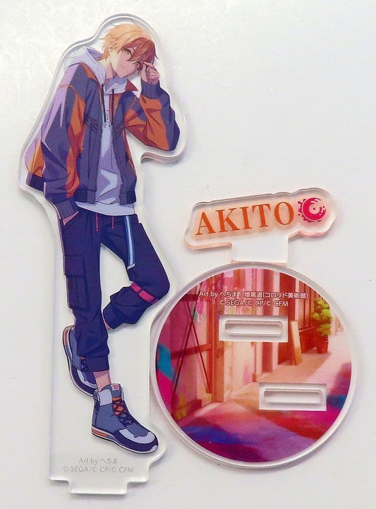 Akito Shinonome Hatsune Miku: Colorful Stage! Acrylic Stand Vivid Bad Squad Connect Live 3rd ANNIVERSARY Memorial Stage Limited Acrylic Stands [USED]