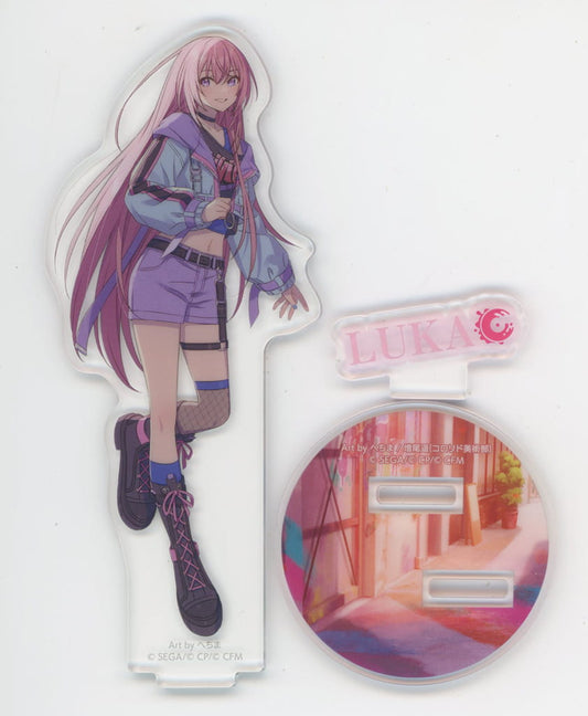 Megurune Ruka Street no Sekai Hatsune Miku: Colorful Stage! Acrylic Stand Vivid Bad Squad Connect Live 3rd ANNIVERSARY Memorial Stage Limited Acrylic Stands [USED]