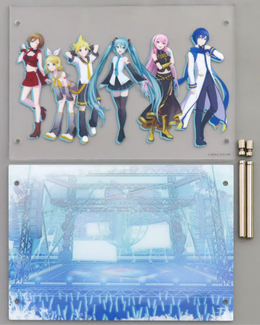 Virtual Singer Hatsune Miku: Colorful Stage! Brand New World Two-Layer Acrylic Panel Acrylic Stands [USED]