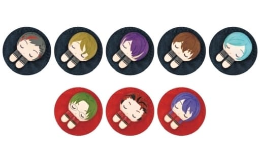 Kanata Shinkai, etc. Ensemble Stars!! Fuwasuya Mascot Vol.4 All 8 Types Set Key Chain [USED]