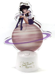 Super Sailor Saturn Sailor Moon 30th Anniversary Series Flash Acrylic Keychain Sailor Moon Store Limited Key Chain [USED]