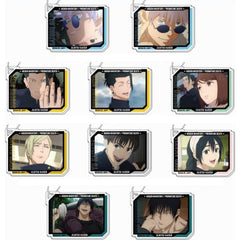 Satoru Gojo, etc. Jujutsu Kaisen Season 2 Decofure Acrylic Keychain Vol.3 All 10 Types Set Key Chain [USED]