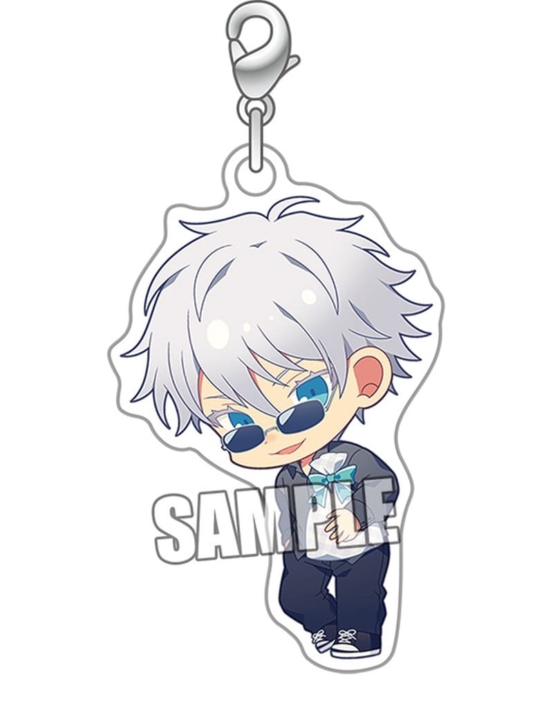 Satoru Gojo Jujutsu Kaisen Trading Metal Charms Present Ver. Marui Pop Up Shop Limited Charm [USED]