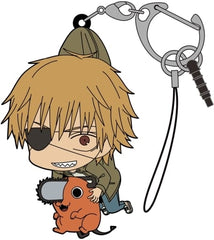 Chainsaw Man Denji Pochita Tsumamare Keychains [USED]