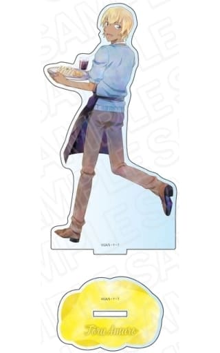 Toru Amuro Rain Ver. Detective Conan Pale Tone Series Acrylic Figure Acrylic Stand [USED]