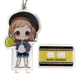 Mano Sakuragi THE IDOLM@STER Shiny Colors Trading Acrylic Stand Key Chain Movie Shooting Ver. Group 1 animate cafe Limited Key Chain [USED]