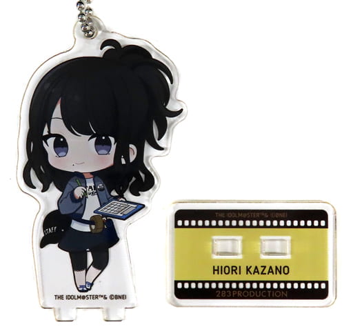 Hiori Kazano THE IDOLM@STER Shiny Colors Trading Acrylic Stand Key Chain Movie Shooting Ver. Group 1 animate cafe Limited Key Chain [USED]