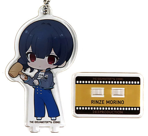 Rinze Morino THE IDOLM@STER Shiny Colors Trading Acrylic Stand Key Chain Movie Shooting Ver. Group 2 animate cafe Limited Key Chain [USED]