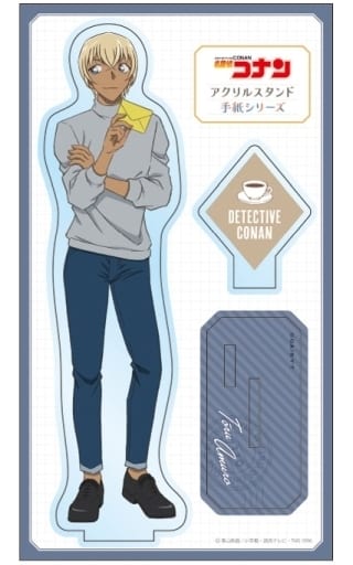 Toru Amuro Detective Conan The Letter Series Acrylic Stand Acrylic Stand [USED]