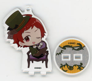 Tendo Teru THE IDOLM@STER SideM Trading Acrylic Stand Key Chain Halloween Night Parade Ver. Group A animate cafe Limited Key Chain [USED]