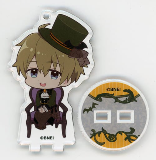 Tsubasa Kashiwagi THE IDOLM@STER SideM Trading Acrylic Stand Key Chain Halloween Night Parade Ver. Group A animate cafe Limited Key Chain [USED]
