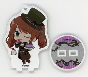 Saki Mizushima THE IDOLM@STER SideM Trading Acrylic Stand Key Chain Halloween Night Parade Ver. Group A animate cafe Limited Key Chain [USED]