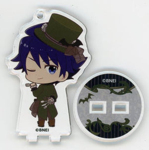 Takeru Taiga THE IDOLM@STER SideM Trading Acrylic Stand Key Chain Halloween Night Parade Ver. Group B animate cafe Limited Key Chain [USED]