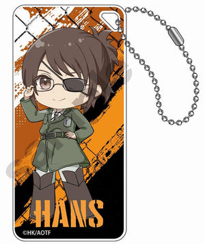 Hange Zoe Attack on Titan The Final Season Fuwapowa Domiteria Keychain Jr. Mascot [USED]