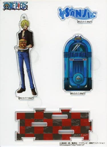 Sanji 2018 Winter One Piece Acrylic Stand Charm Tokyo One Piece Tower Limited Charm [USED]