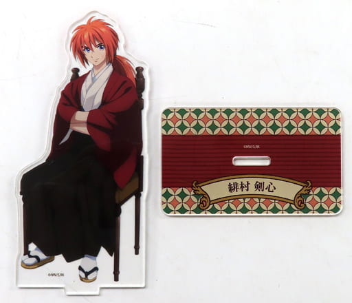 Kenshin Himura Rurouni Kenshin: Meiji Kenkaku Romantan Acrylic Stand animate Girls Festival 2023 Limited Acrylic Stands [USED]