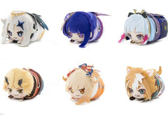 Raiden Shogun, etc. Genshin Mochikororin Plush Mascot Vol.3 All 6 Types Set Plush Toys [USED]