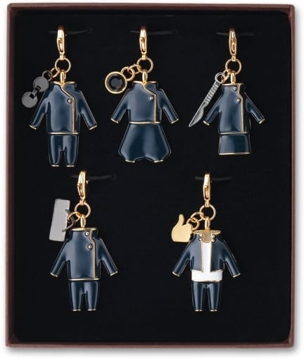 Satoru Gojo, etc. Jujutsu Kaisen Uniform Charm 5 Types Set Charm [USED]