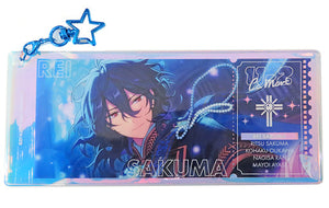 Rei Sakuma Ensemble Stars!! Memorial Aurora Ticket Charm Shuffle Charm [USED]