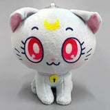 Diana My Melody Sailor Moon Cosmos X Sanrio Characters Plush Toy that Can Be Attached To Bag Luna Artemis Diana Mascot [USED]