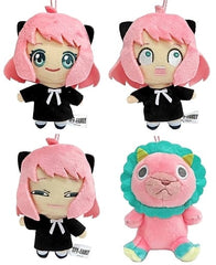 Anya Forger SPY x FAMILY Anya ga Ippai Mascot 2 All 4 Types Set Key Chain [USED]