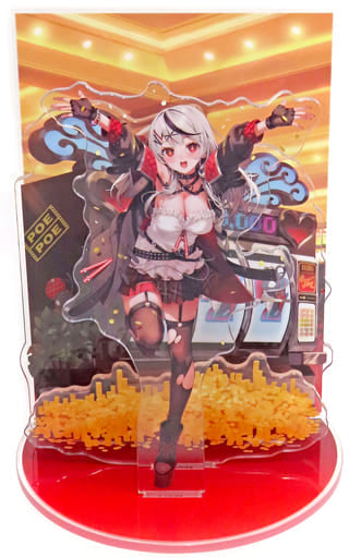 Sakamata Chloe VTuber Hololive Acrylic Diorama Stand Birthday Anniversary 2023 Acrylic Stands [USED]