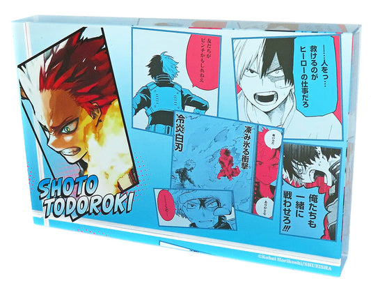 My Hero Academia Shoto Todoroki Heroes Acrylic Block 2024 Acrylic Stands [USED]