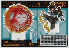 Fire Force Shinra Kusakabe Diorama Acrylic Stand Online Exhibition Inferno Limited Acrylic Stands [USED]
