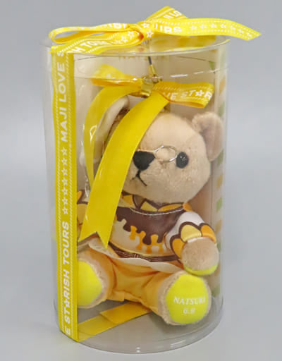 Natsuki Shinomiya Uta no Prince Sama Movie: Maji Love Starish Tours Mini Bear Prestrap Solo Costume Ver. Key Chain [USED]