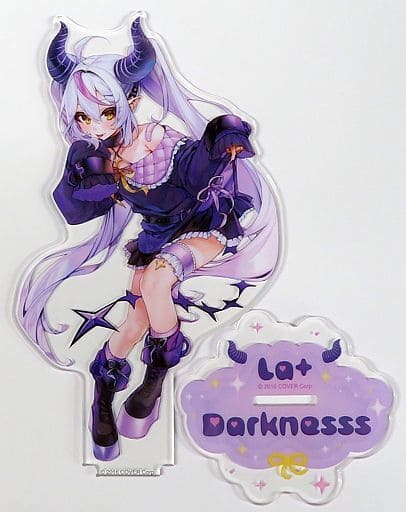 La+ Darknesss VTuber Hololive Acrylic Stand Birthday Anniversary 2023 Acrylic Stands [USED]