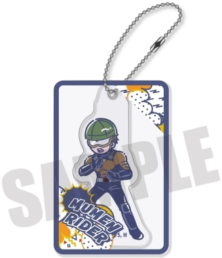 Mumen Rider J One Punch Man Retopop Acrylic Key Chain Key Chain [USED]