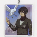 Mikasa Ackerman Attack on Titan Waku Doki Kuji Fly to Next Hope Ver. Acrylic Key Chain Prize I Key Chain [USED]