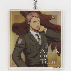 Jean Kirstein Attack on Titan Waku Doki Kuji Fly to Next Hope Ver. Acrylic Key Chain Prize I Key Chain [USED]