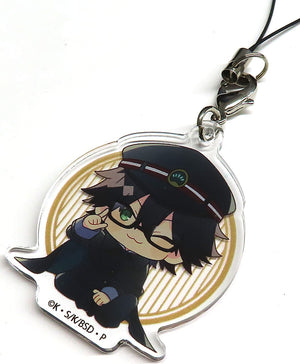 Ranpo Edogawa A Bungo Stray Dogs Tanteisha Setsuritsu Hiwa Acrylic Strap Kujibikido Limited Prize C-4 Key Chain [USED]