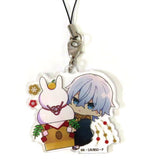 Yukichi Fukuzawa B Bungo Stray Dogs Tanteisha Setsuritsu Hiwa Acrylic Strap Kujibikido Limited Prize C-8 Key Chain [USED]