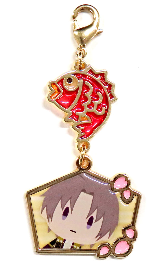 Heshikiri Hasebe Touken Ranbu ONLINE Otomo Sanpo Metal Charm Collection D 9th Anniversary of Service Launch Umakuiku Fair Limited Charm [USED]