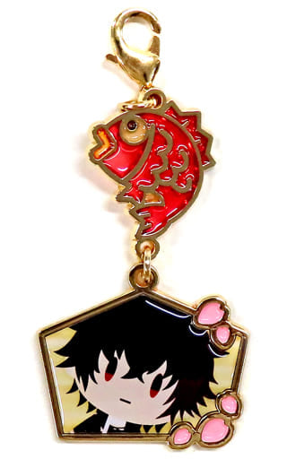 Hizen Tadahiro Touken Ranbu ONLINE Otomo Sanpo Metal Charm Collection E 9th Anniversary of Service Launch Umakuiku Fair Limited Charm [USED]